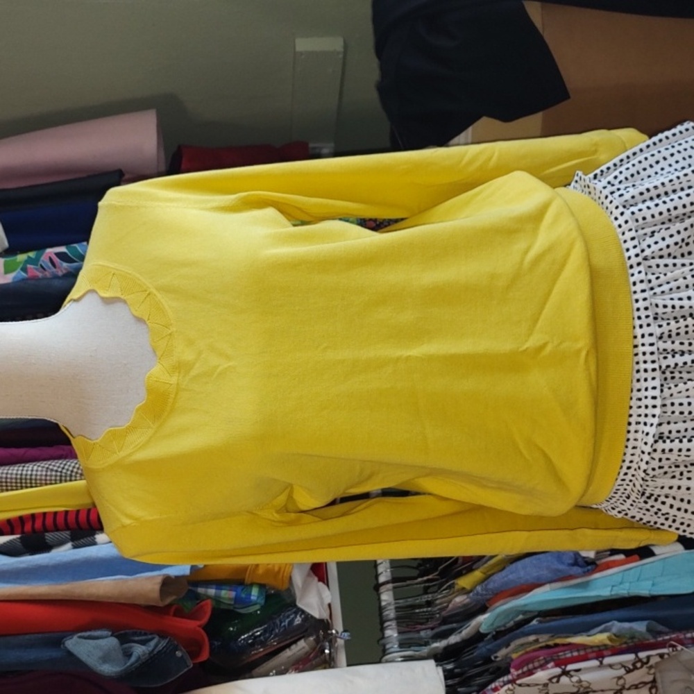 Talbots Golden Yellow Sweater NWT